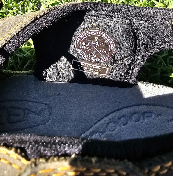 KEEN Newport Waterproof Hiking Sandals Womens Size 8 Brown Outdoor Trail - Picture 7 of 8